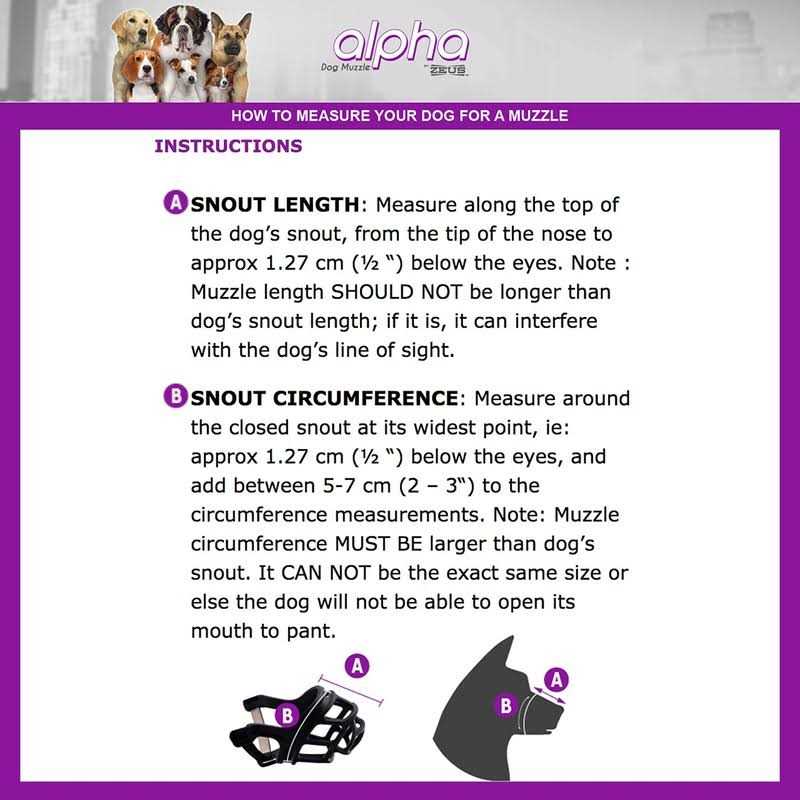 Dog Muzzle L957
