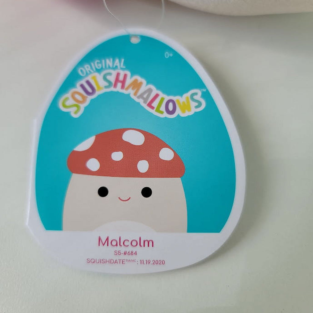 Malcolm the Mushroom 5 Inch Plush Stuffed Toy Q974534
