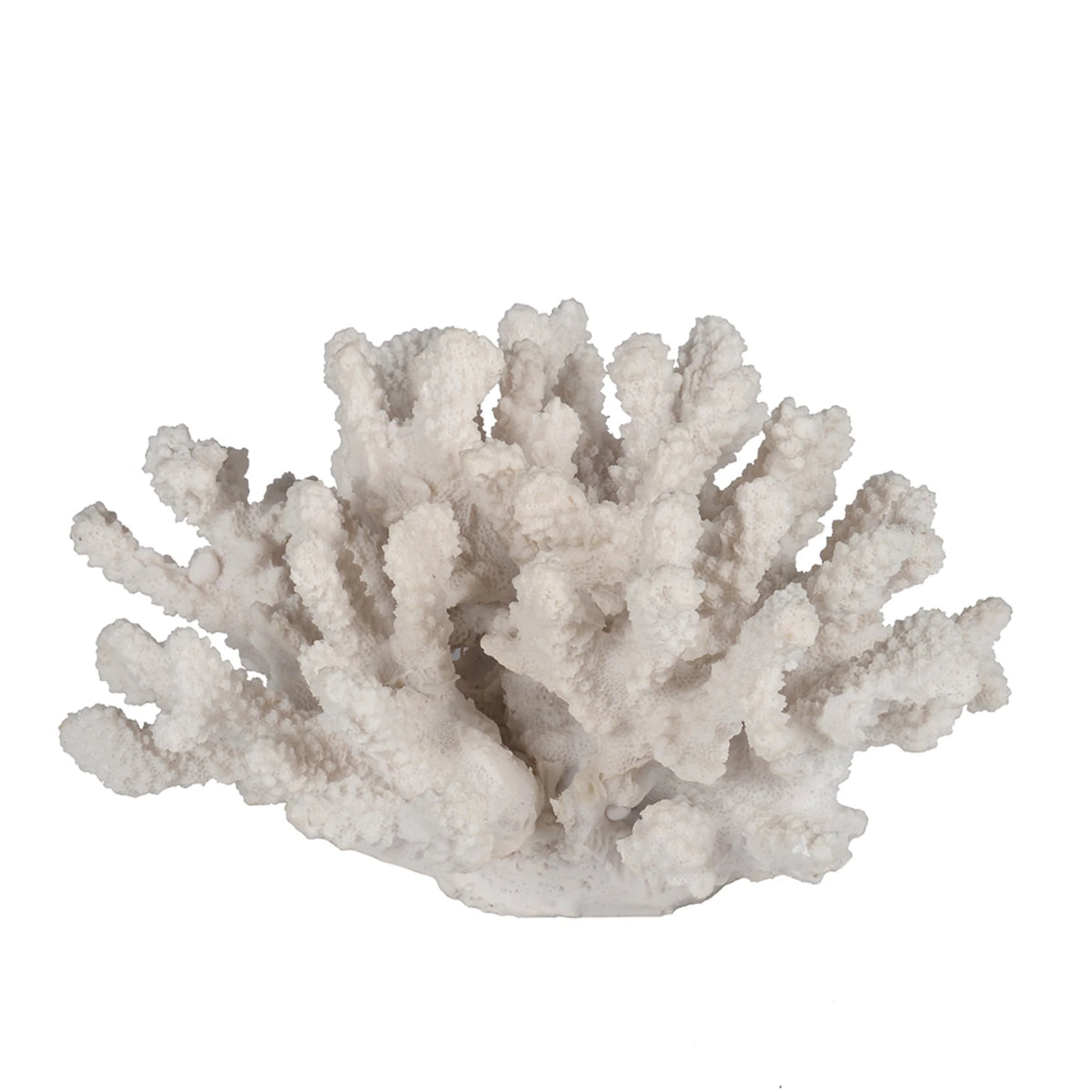 White Faux Coral Sculpture D433