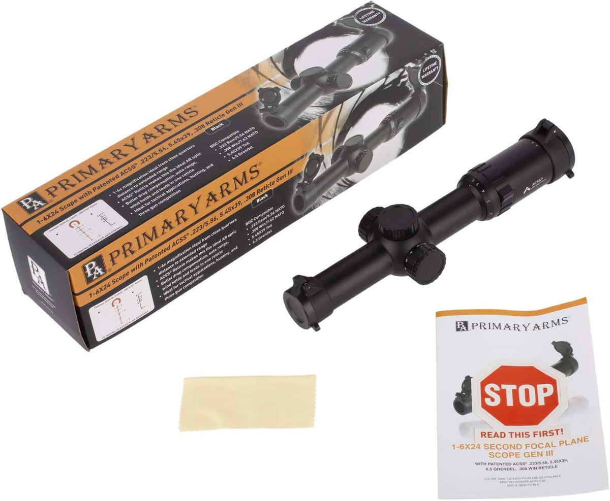 1-6x24 SFP Rifle Scope O4910