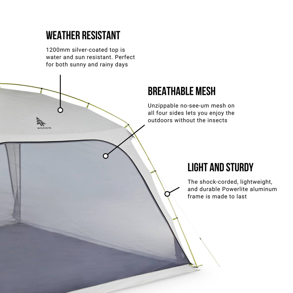 12x12 ft Canopy Tent Screen House C87915
