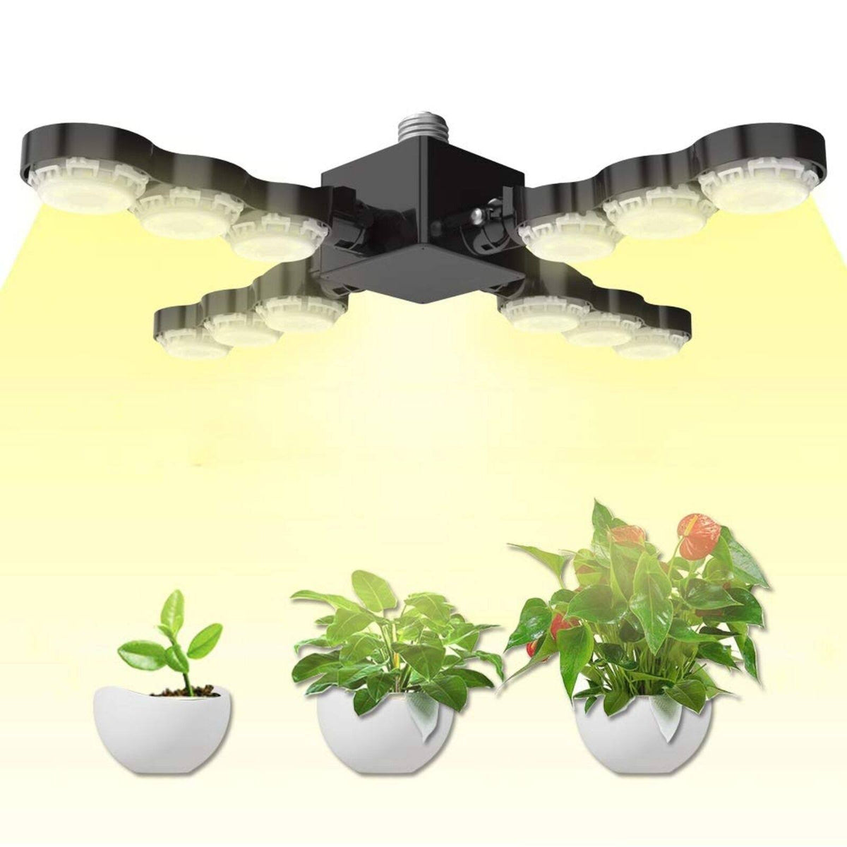 60-Watt Full Spectrum LED Grow Light (1-Bulb) D512