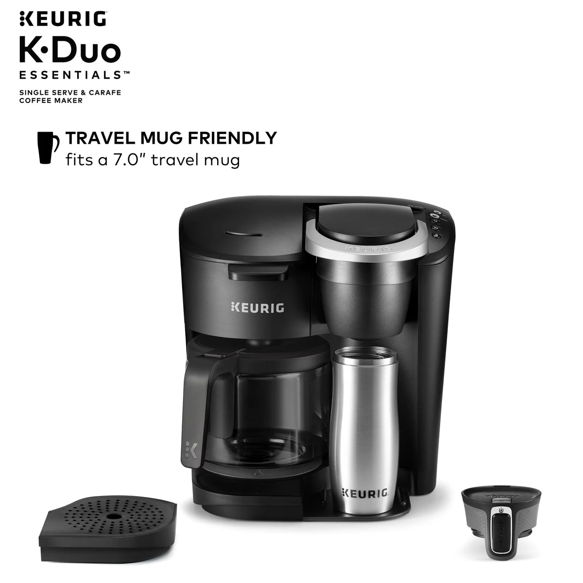 Single Serve & Carafe Coffee Maker X18473