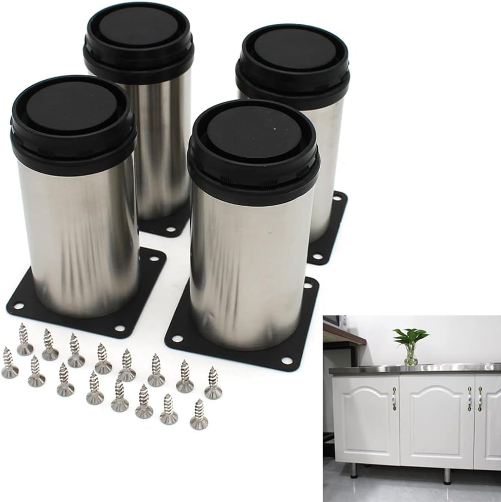 Adjustable Metal Furniture Cabinet Legs 4 inch I951