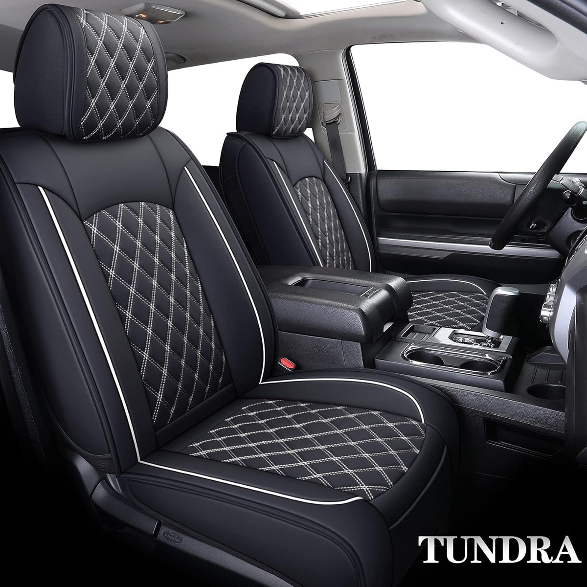 Waterproof Faux Leather Front Seat Covers for Truck G2712