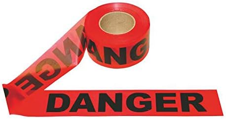 Yellow Caution Barricade Tape 3 in. x 1000 ft. 12-Pack V23135