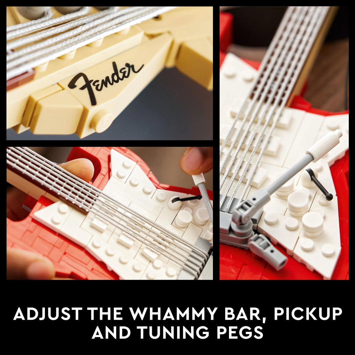 DIY Guitar Model Building Set with Amplifier T68841