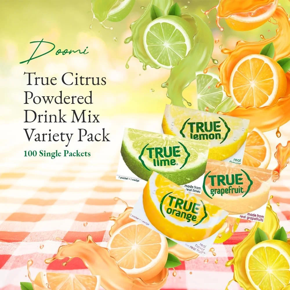 Zero Calorie Unsweetened Powdered Drink Mix Variety Pack, 100 pack I2341