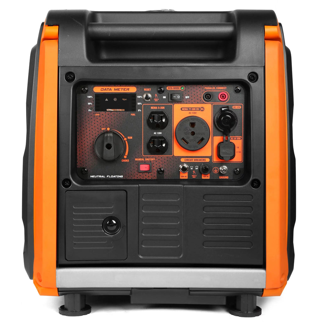 4500-Watt Portable Inverter Generator with Fuel Shut-Off P108182