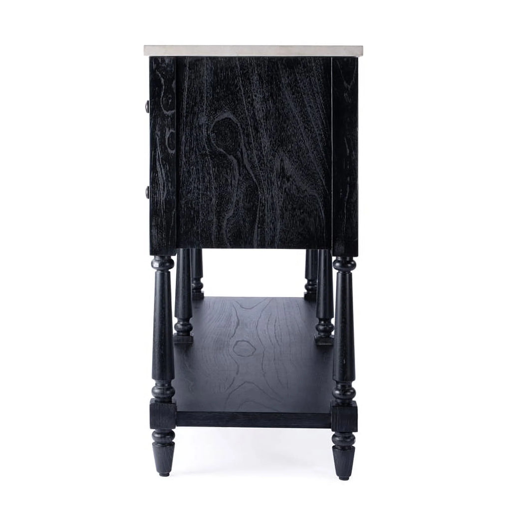 Black Marble Sideboard C5526