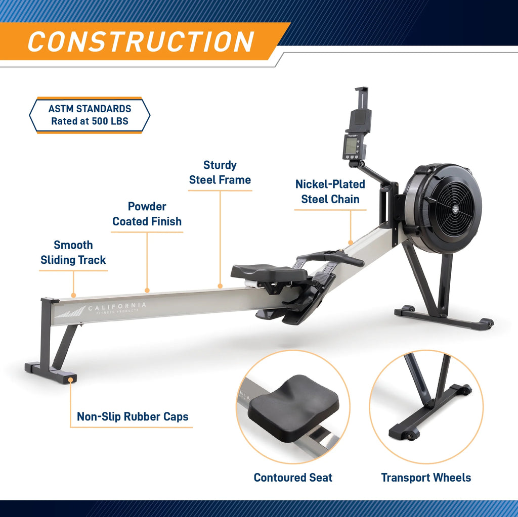 Rowing Machine with Adjustable Air Resistance C78922