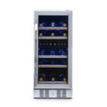 15 In. 29 Bottle Dual Zone Wine Cooler B207165