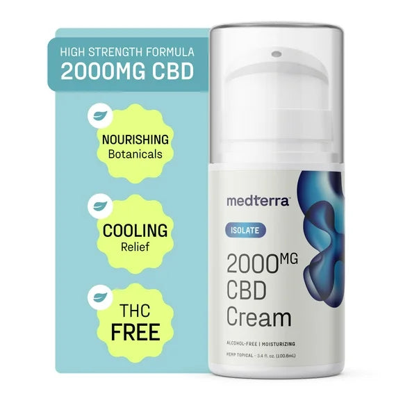 2000mg CBD Cream 3.4 fl oz K26558