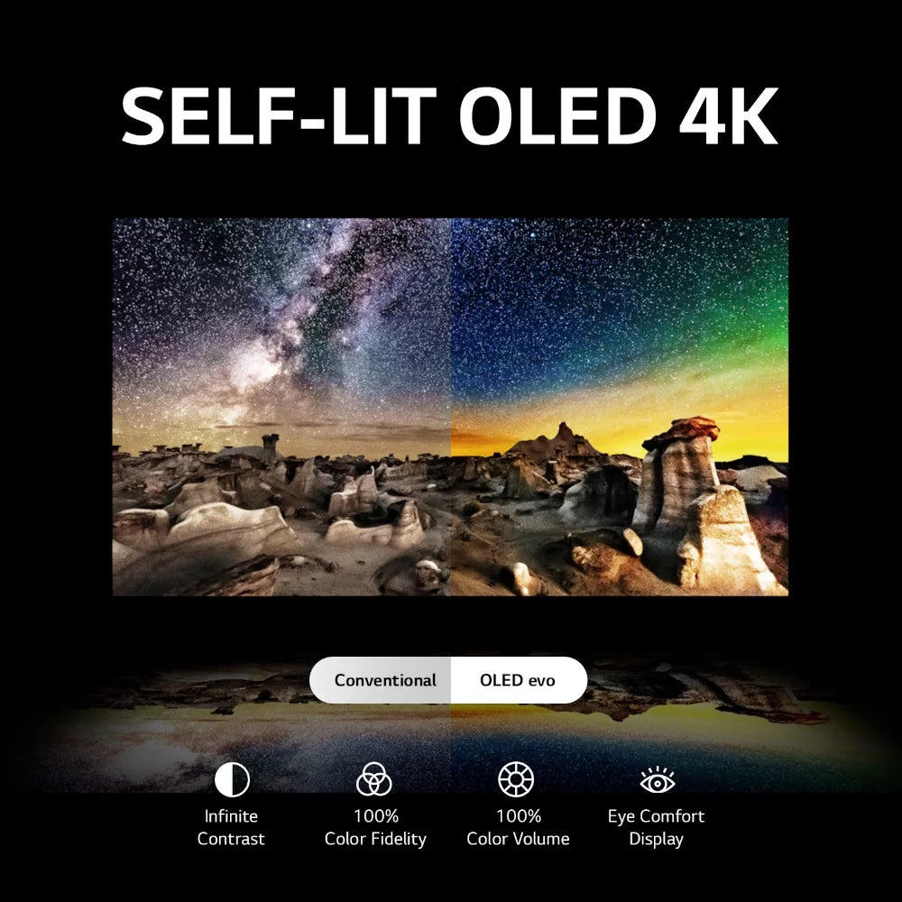 55 Class 4K UHD OLED Smart TV with Dolby Vision G529