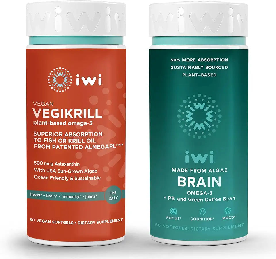 Vegan Plant-Based Algae Omega 3 Bundle U556869