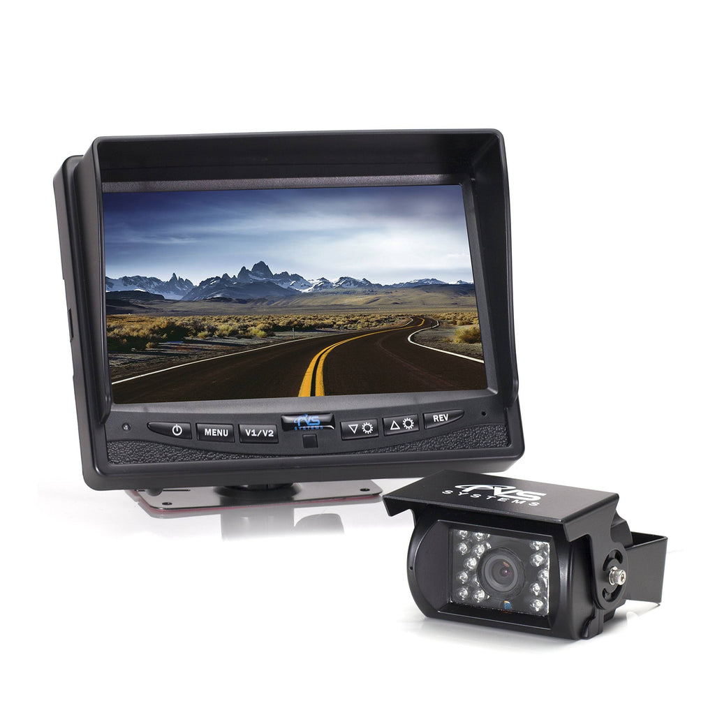 Black Backup Camera System with 7x22 Display E3693