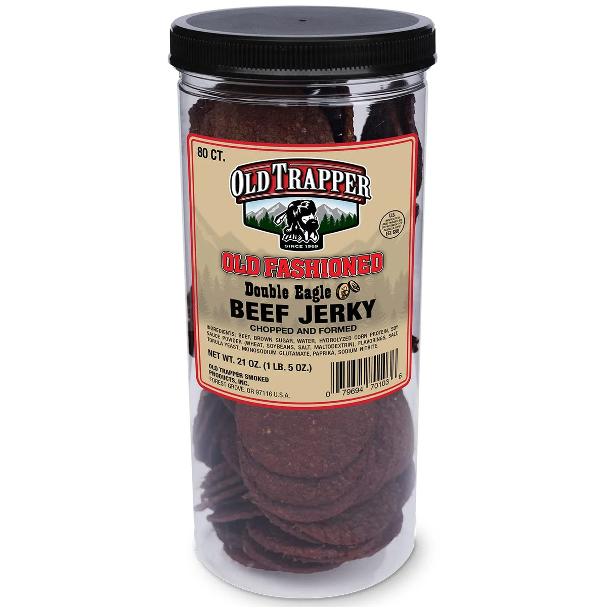Beef Jerky 10G Of Protein 1 Jar (80 Pieces) D9056