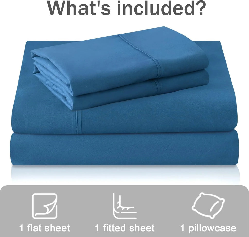 Single 3 Piece Sheet Set, 16 Inch Deep Pocket L650