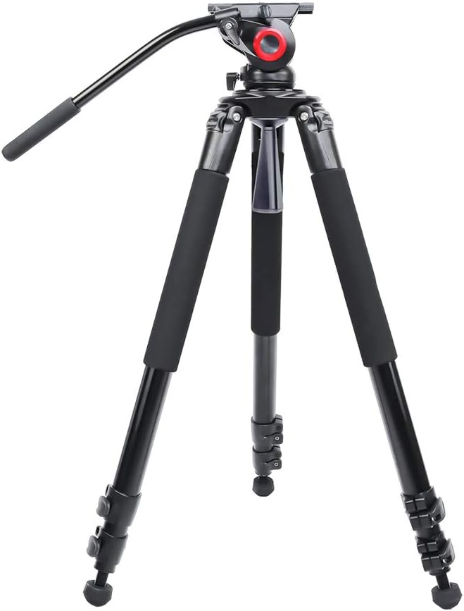 Aluminum Alloy Tripod Stand with Fluid Head H435076