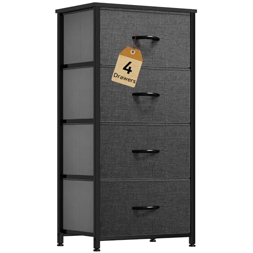 4 Drawer Fabric Dresser J633