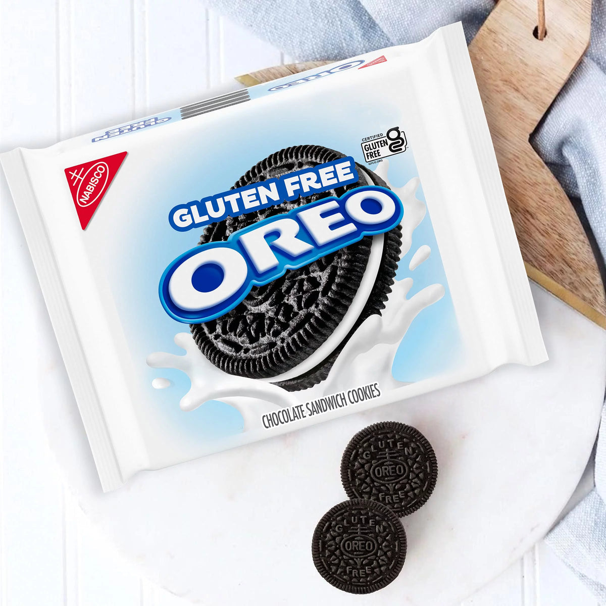 Gluten Free Chocolate Sandwich Cookies Pack of 18 R32486
