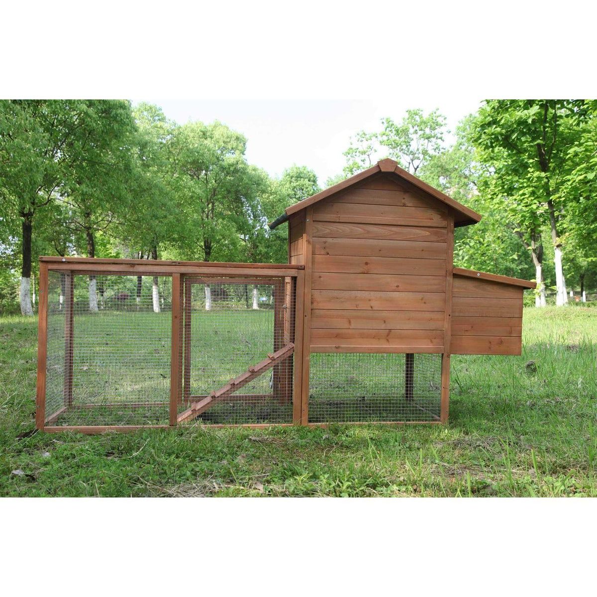 80'' Wooden Chicken Coop M724370