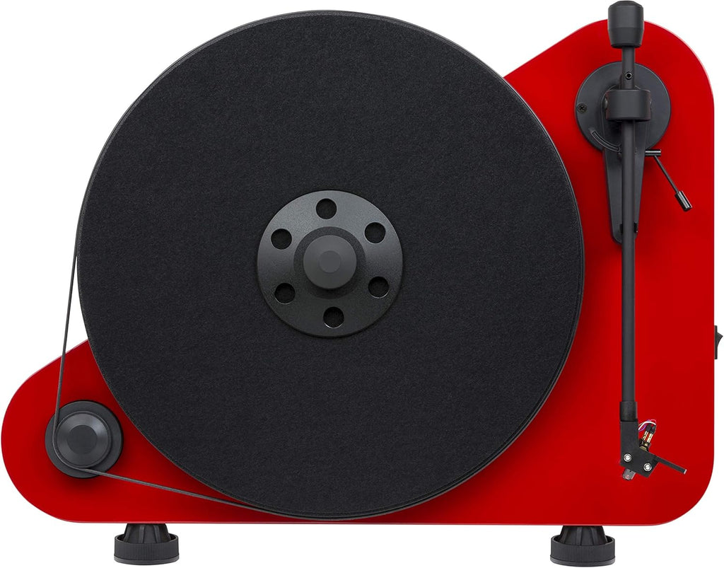 Red Vertical Turntable N4659