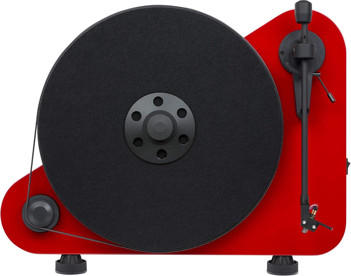Red Vertical Turntable N4659