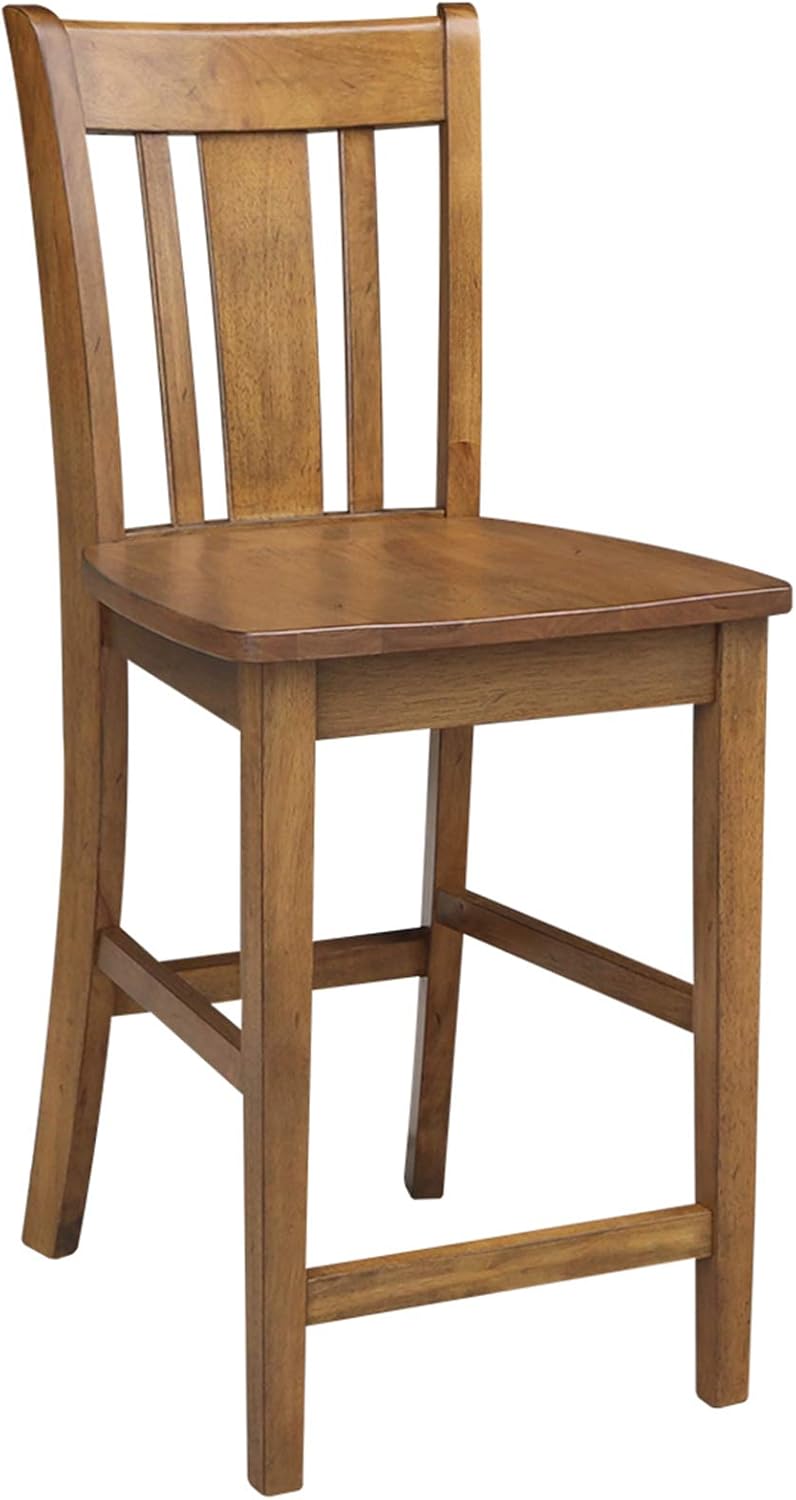 Pecan Barstool E9745