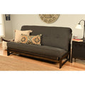 Mocha Finish Linen Charcoal Futon Frame G1893