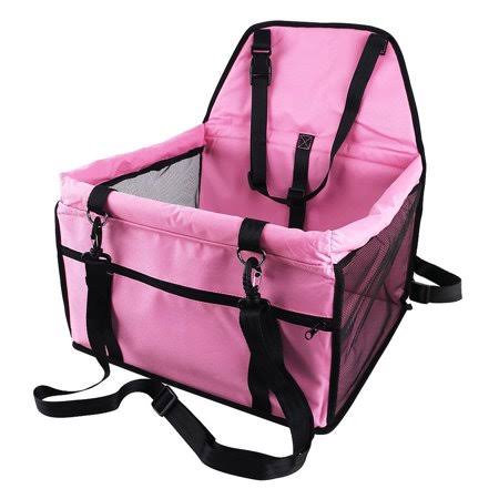 Portable Folding Dog Car Seat with Safety Leash G79558