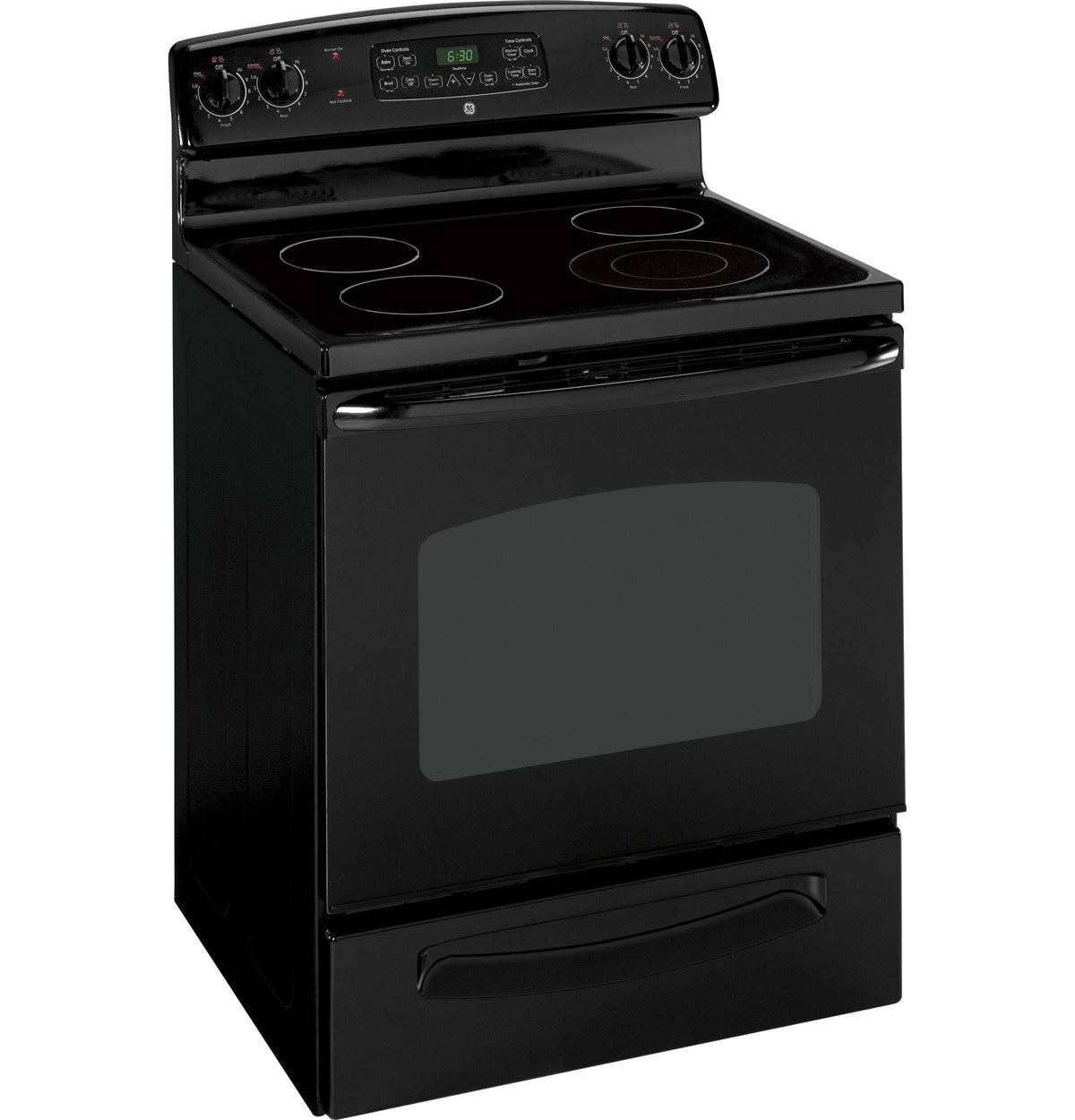 Black Freestanding Electric Range J992