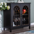 2-Door Accent Cabinet with Metal Door V8985