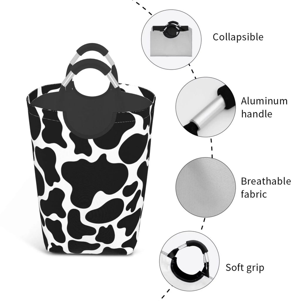 50L Rectangular Laundry Hamper with Aluminum Handles P516