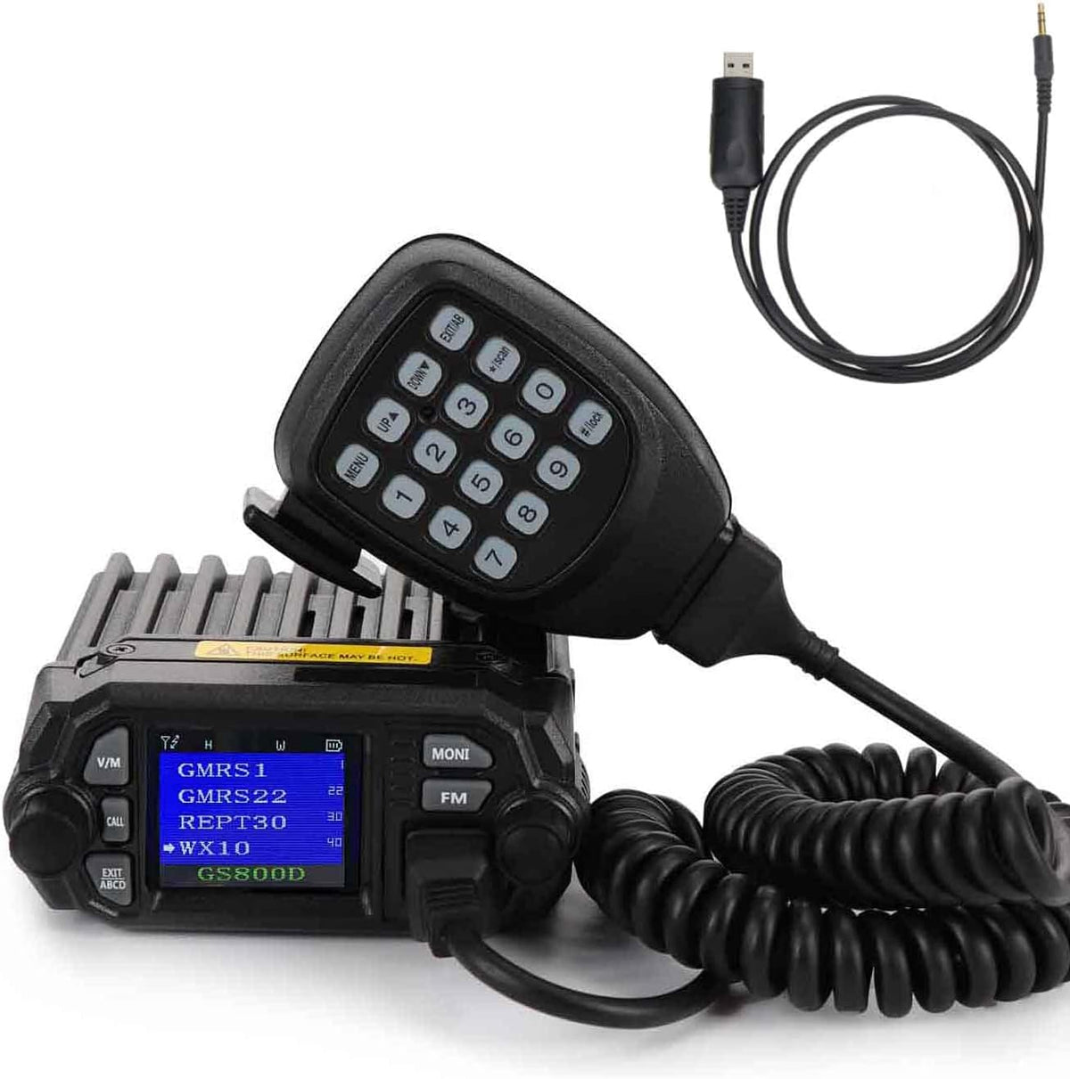 GMRS Mobile Radio 20 Watt Dual Band Two-Way Radio O2489