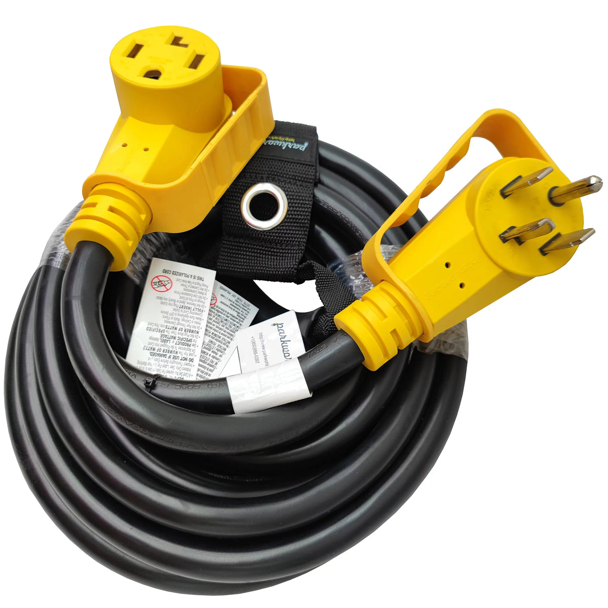 4-Prong NEMA 14-30 Extension Cord, 30A 125V/250V 7500W 25FT M42524