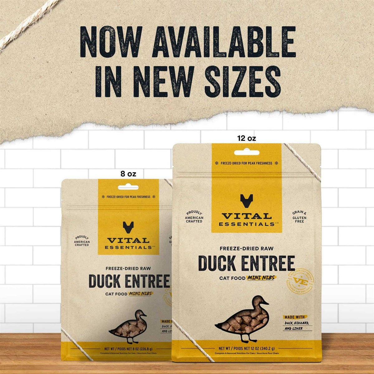 Freeze-Dried Raw Duck Cat Food S632