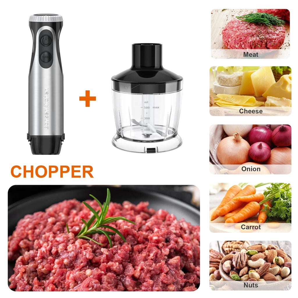 Stainless Steel 20-Speed Immersion Blender Y37410