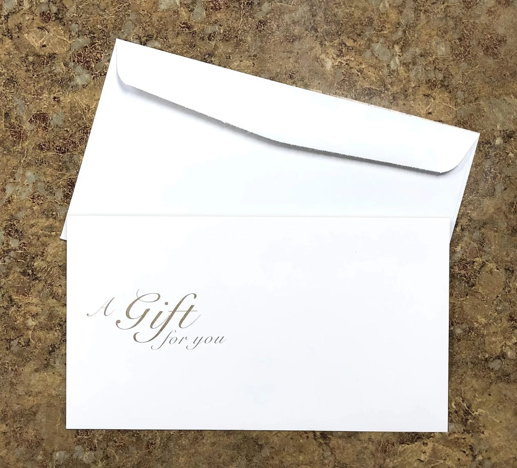 25 Set Gift Certificates Cards With Envelopes P808