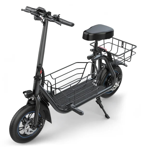 550W Electric Scooter with Big Seat and Front And Back Basket P725937