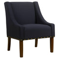 Modern Accent Chair with Nailhead Trim Y648