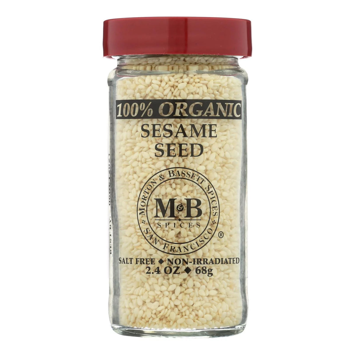 100% Organic Sesame Seed Seasoning 2.4 oz Case of 3 J52773