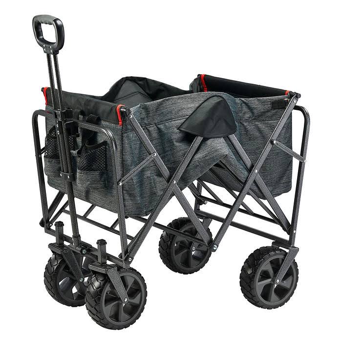 XL Folding Wagon with Cargo Net W25980