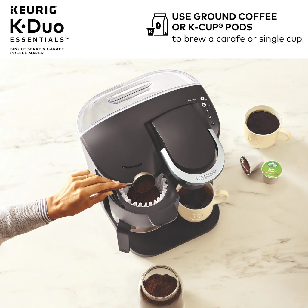 Single Serve & Carafe Coffee Maker X18473