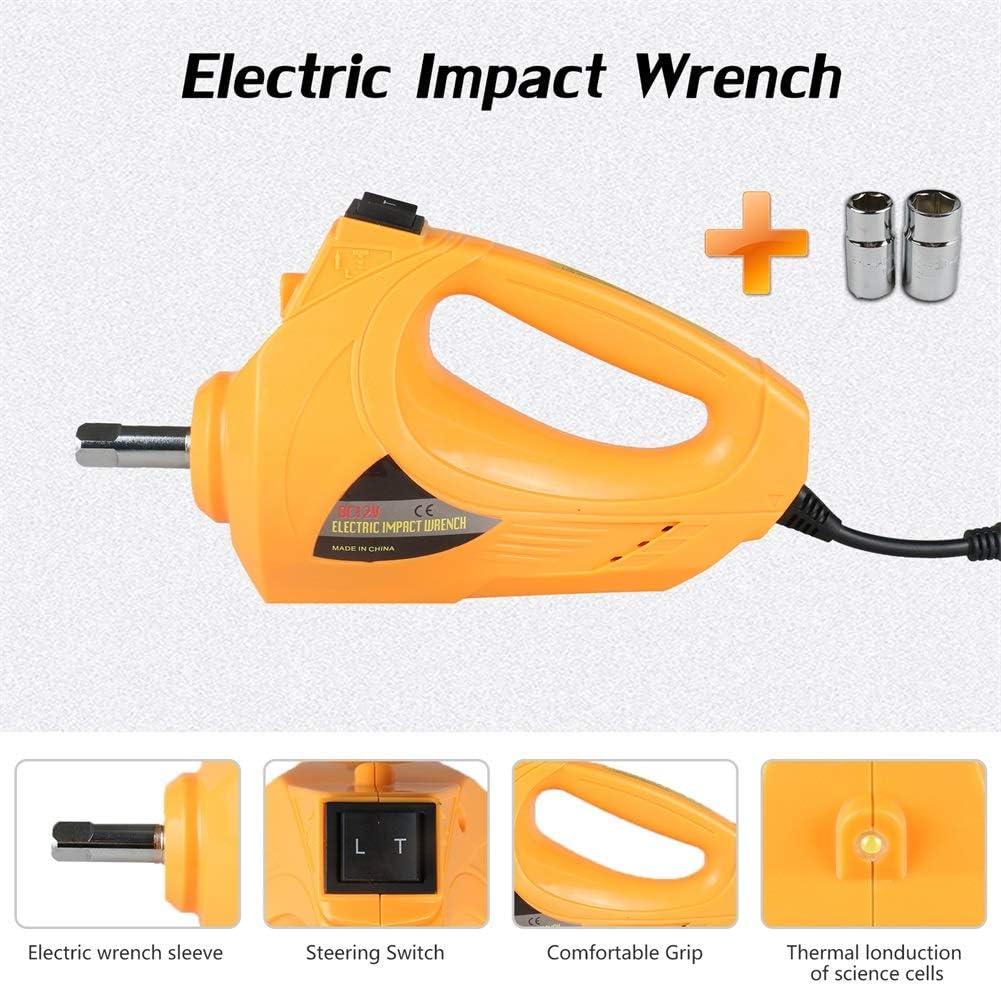 Electric Jack Kit 3 Ton with Electric Impact Wrench L70660