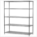 5-Tier Heavy Duty Steel Wire Shelving Unit N8458