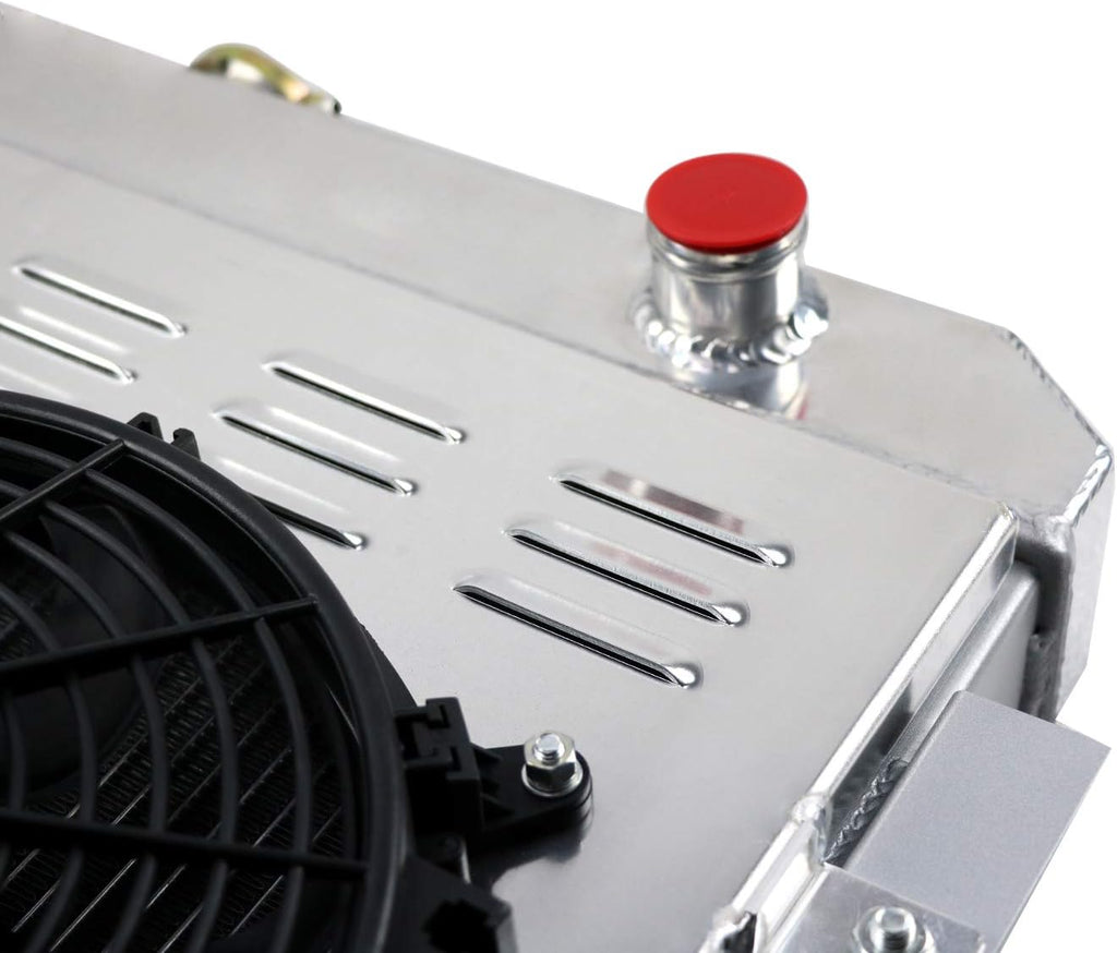3 Row Aluminum Radiator for Jeep CJ Series G329