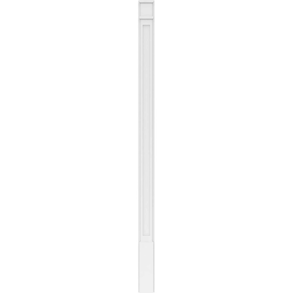 Flat Panel PVC Pilaster with Capital and Base (Pair) X36276
