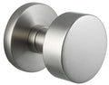 Satin Nickel Round Knob Privacy Set L443