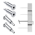 20Pack 1/8 Invisible Cable Railing Kit T316 Stainless Steel Cable Railing Hardware Q9177